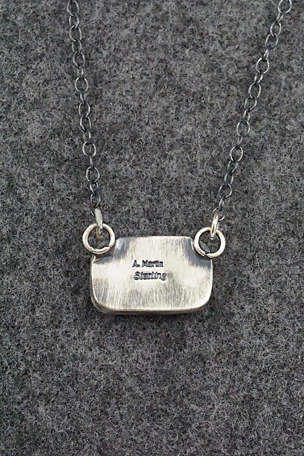 White Buffalo & Sterling Silver Necklace - Angela Martin