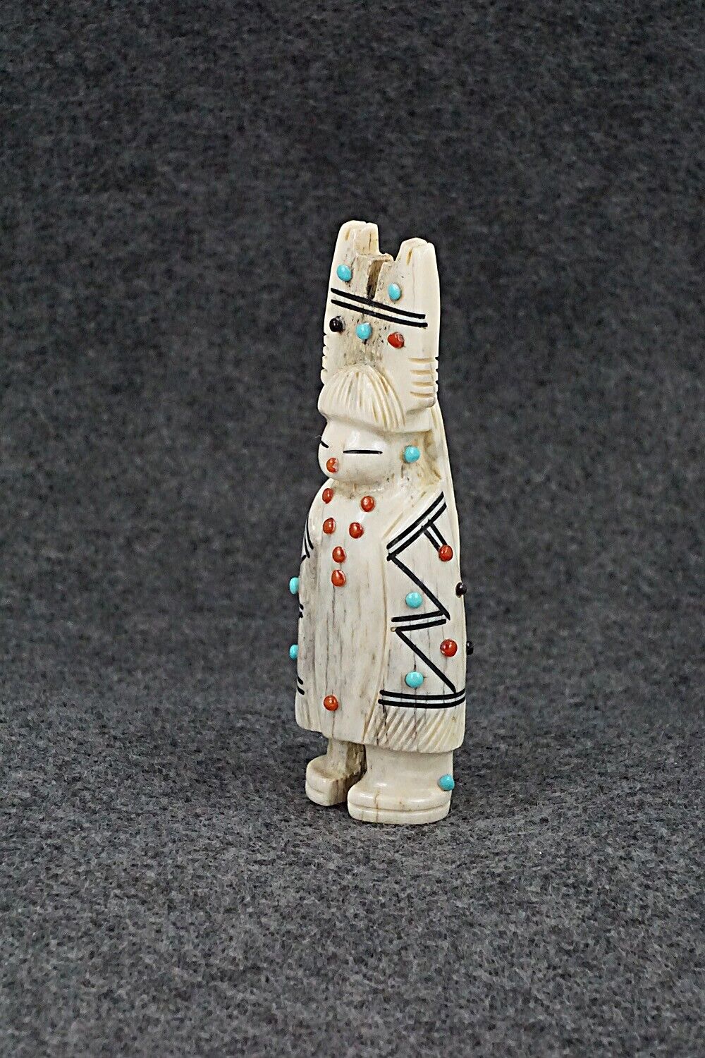 Corn Maiden Zuni Fetish Carving - Claudia Peina