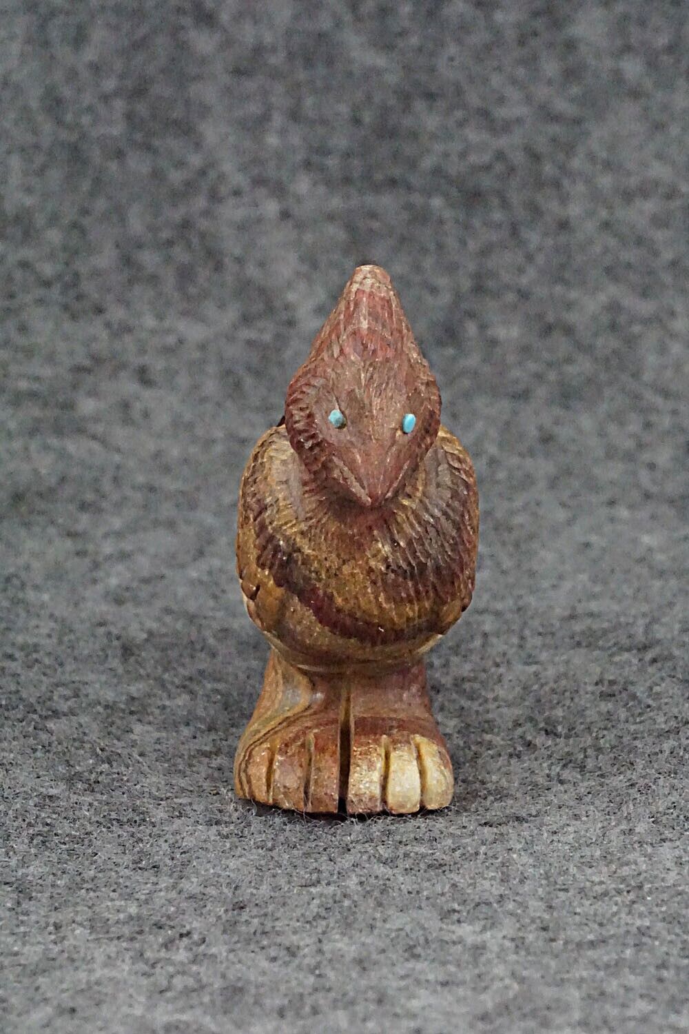 Roadrunner Zuni Fetish Carving - Douglas Martza