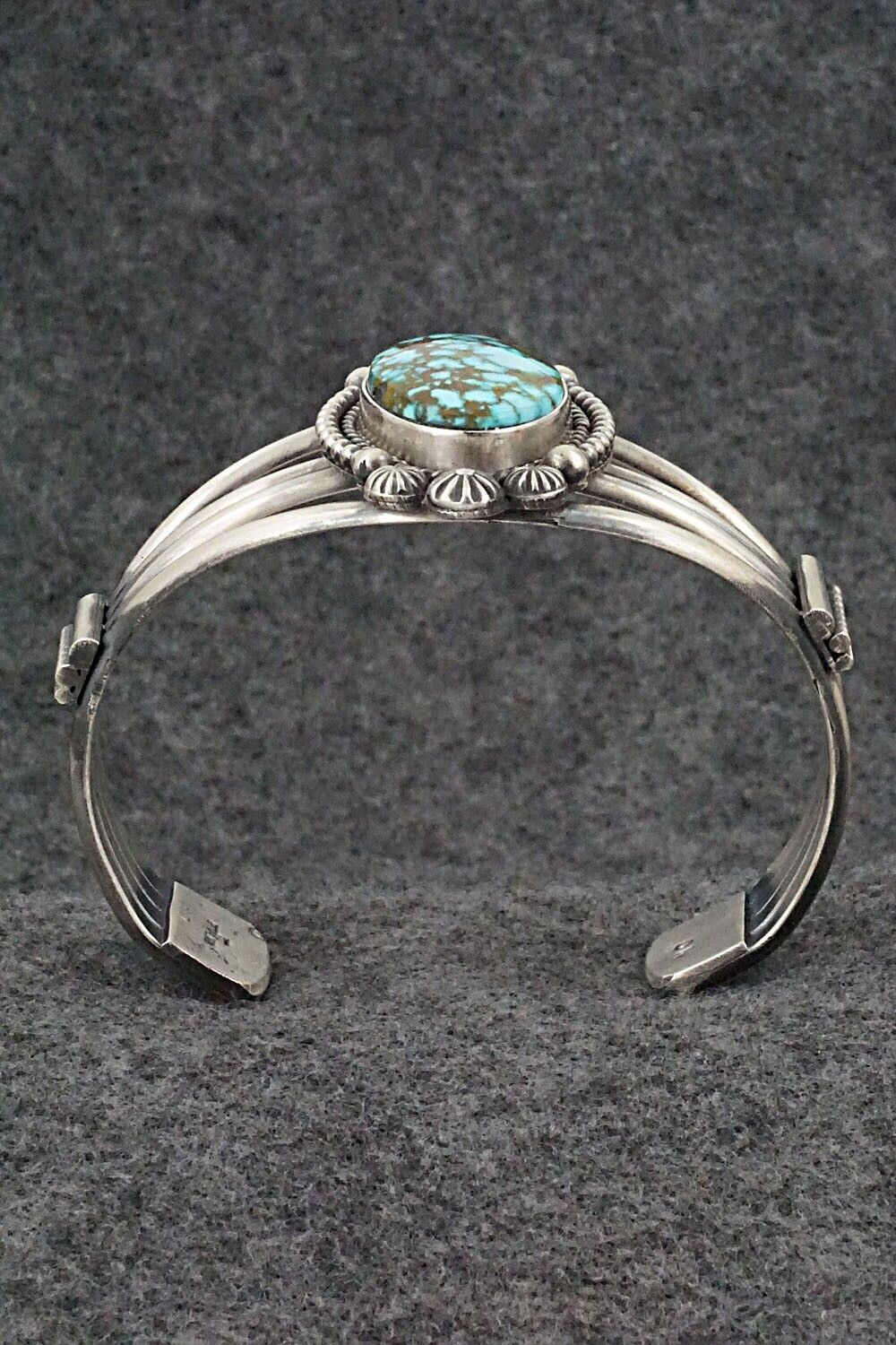 Turquoise & Sterling Silver Bracelet - Michael Calladitto