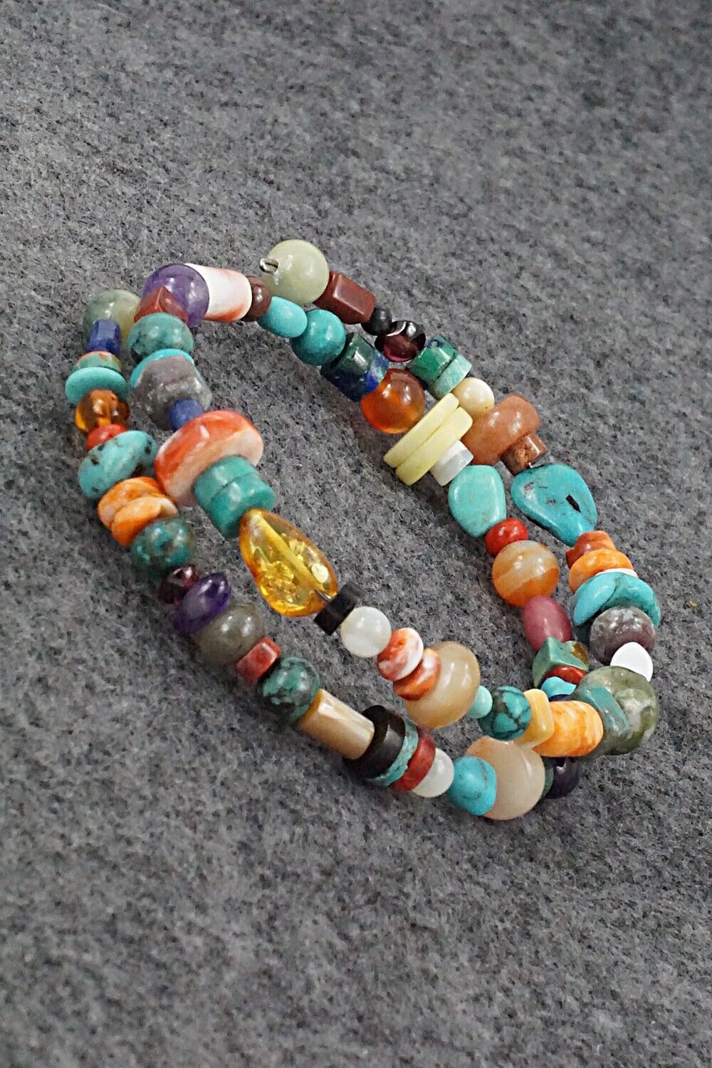 Multi-Stone Beaded Bracelet - Helen Tsosie