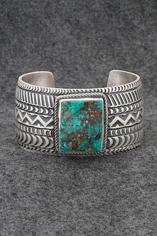 Turquoise & Sterling Silver Bracelet - Randy Boyd