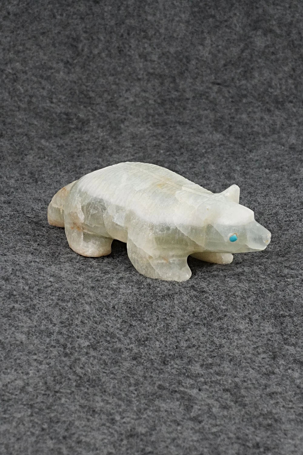 Badger Zuni Fetish Carving - Ronnie Lunasee