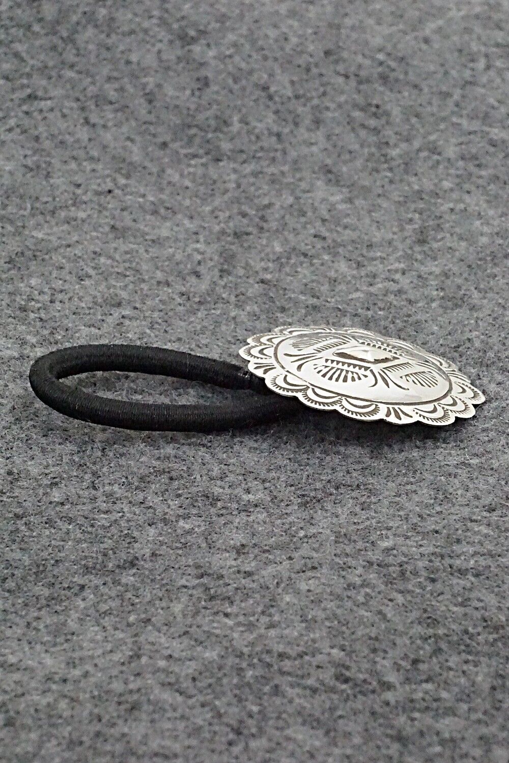 Sterling Silver Hair Tie - Bertha Begay