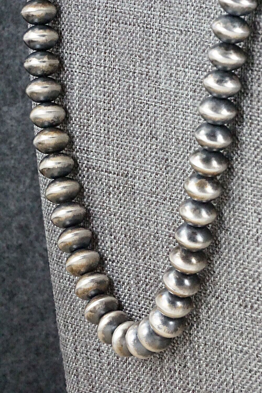 Sterling Silver Navajo Pearl Necklace - Jan Mariano