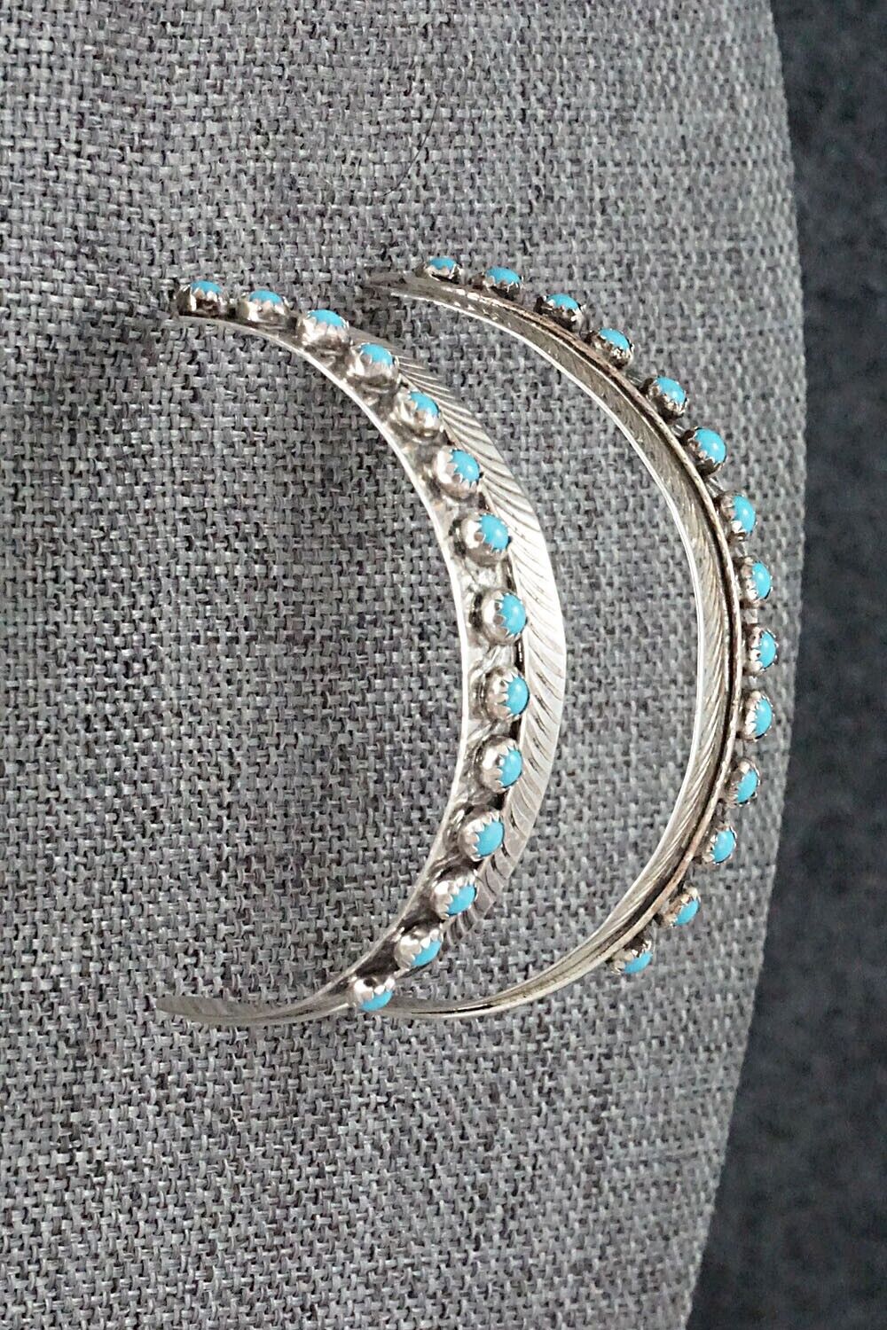 Turquoise & Sterling Silver Earrings - Aaron Davis