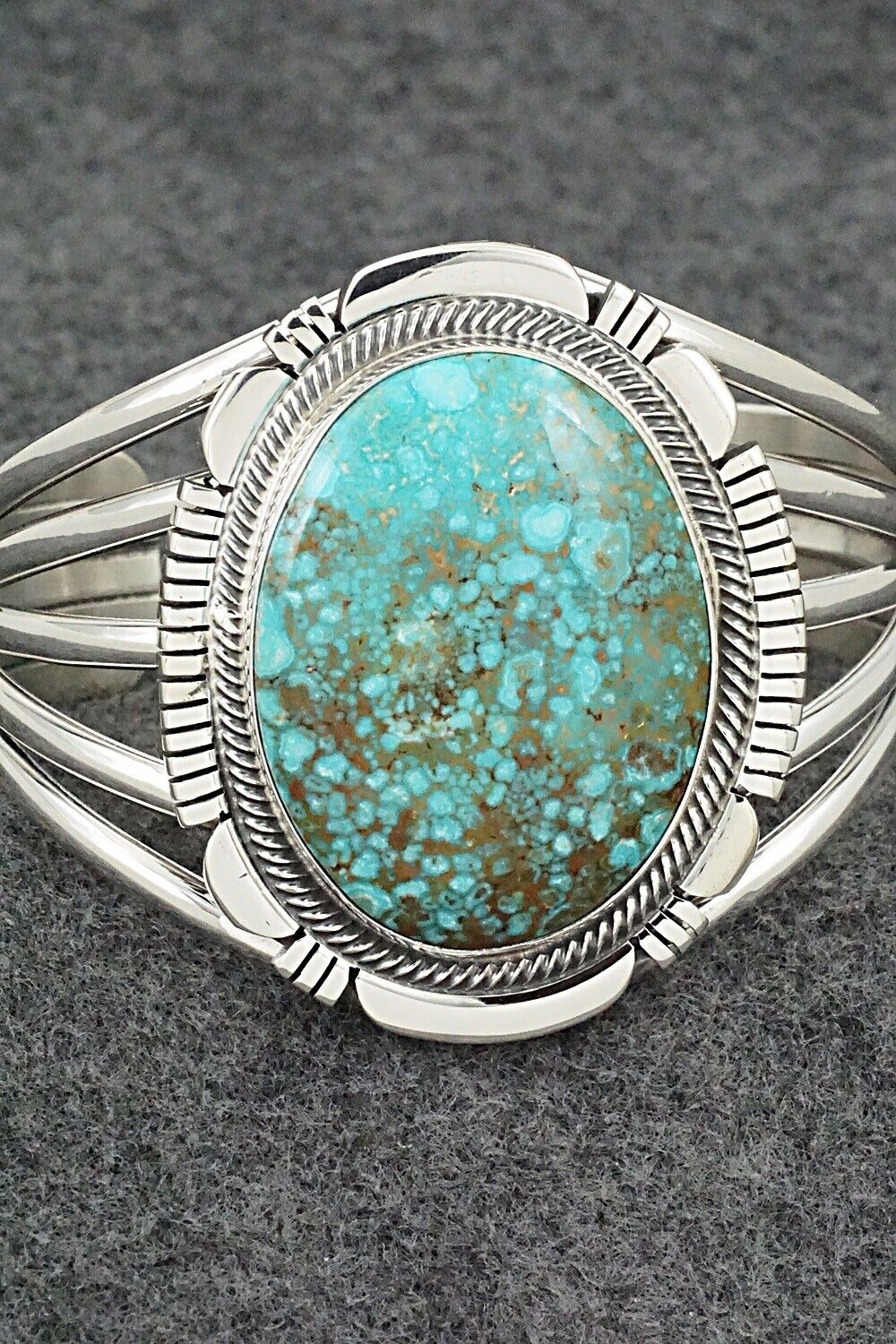 Turquoise & Sterling Silver Bracelet - Thomas Francisco