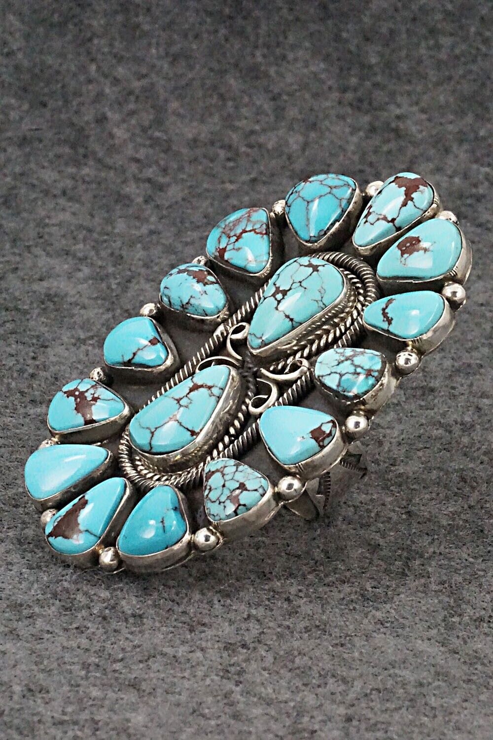 Turquoise & Sterling Silver Bracelet and Ring - Hemerson Brown