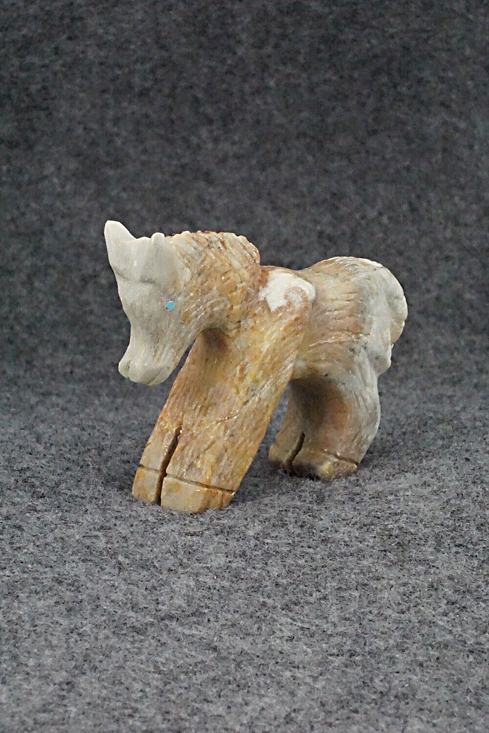 Horse Zuni Fetish Carving - Tony Mackel