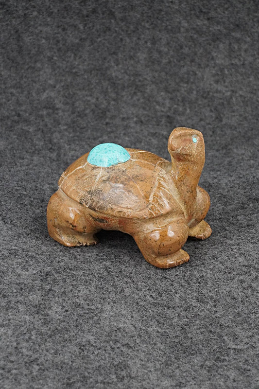 Turtle Zuni Fetish Carving - Freddie Leekya