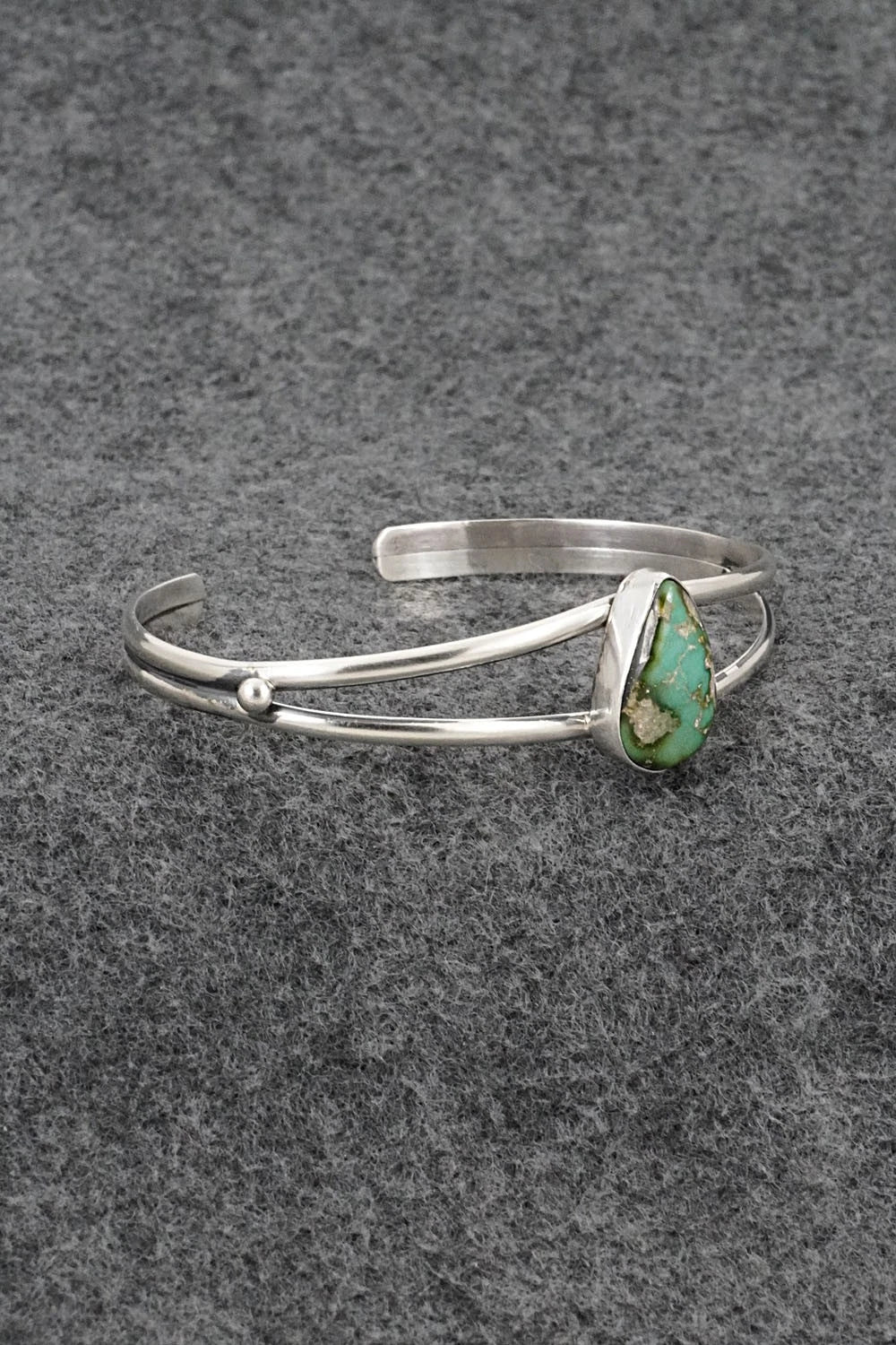 Turquoise & Sterling Silver Bracelet - Rosemary Saunders