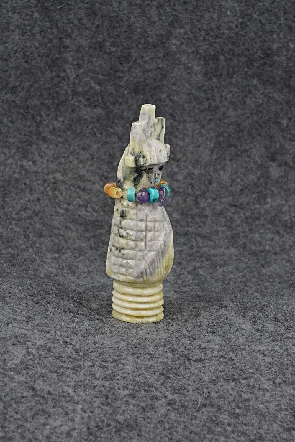 Corn Maiden Zuni Fetish Carving - Farlan & Paulette Quam