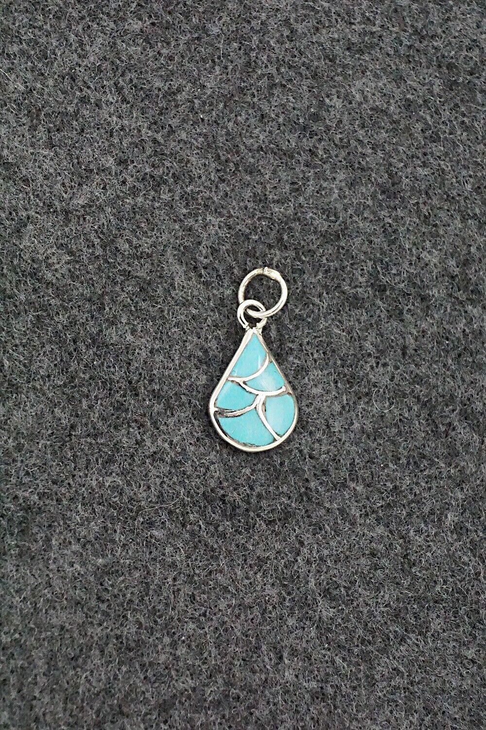 Turquoise & Sterling Silver Pendant - Orena Leekya