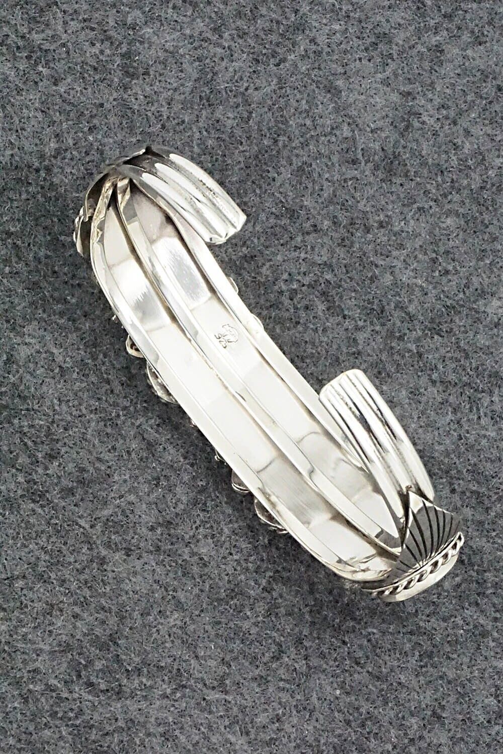 Turquoise & Sterling Silver Bracelet - Calvin Belin