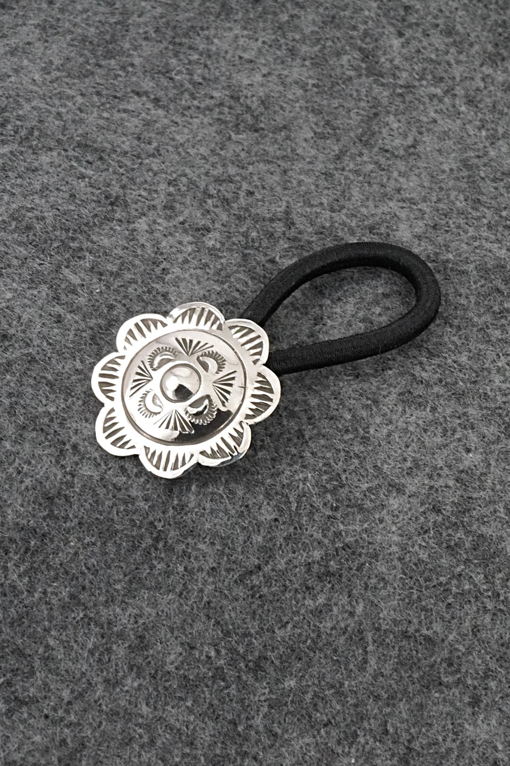 Sterling Silver Hair Tie - Bertha Begay