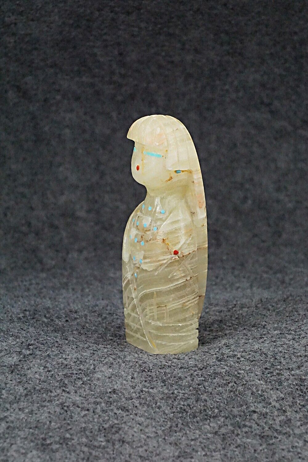 Corn Maiden Zuni Fetish Carving - Douglas Martza