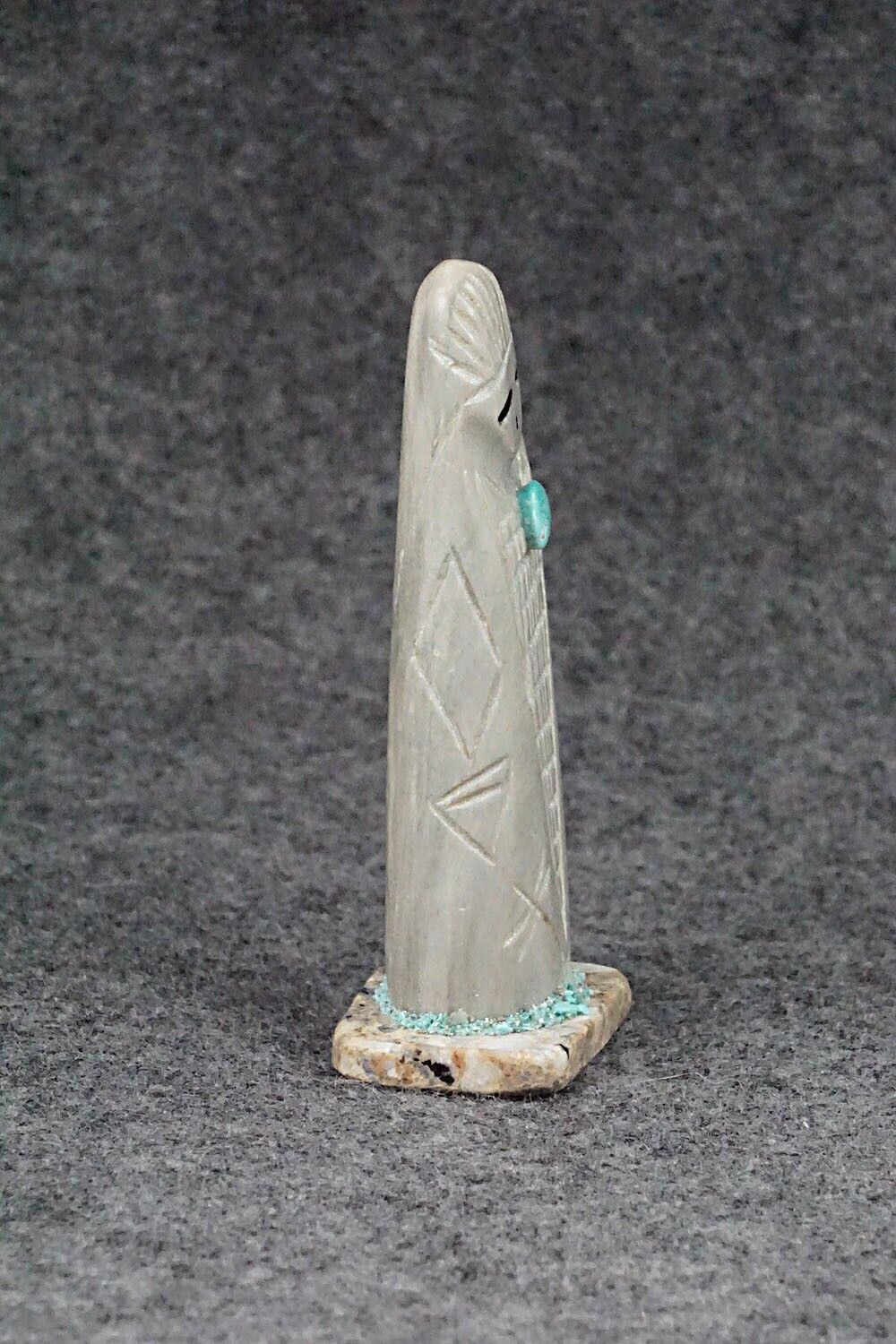 Corn Maiden Zuni Fetish Carving - Daniel Chattin