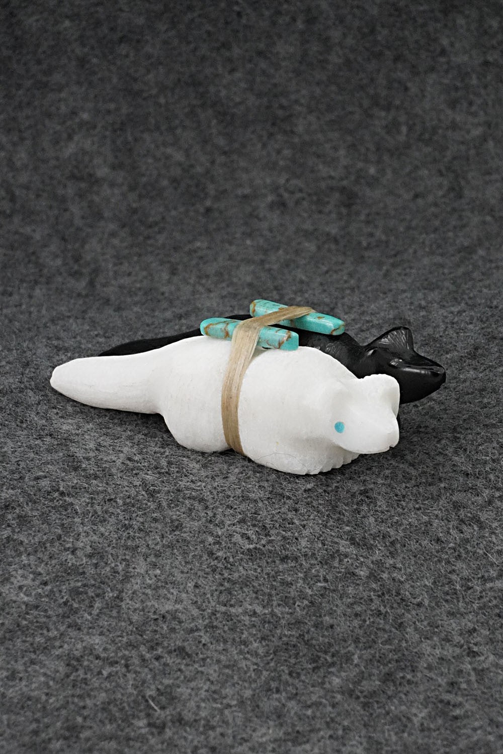 Wolf Zuni Fetish Carving - Herbert Halate
