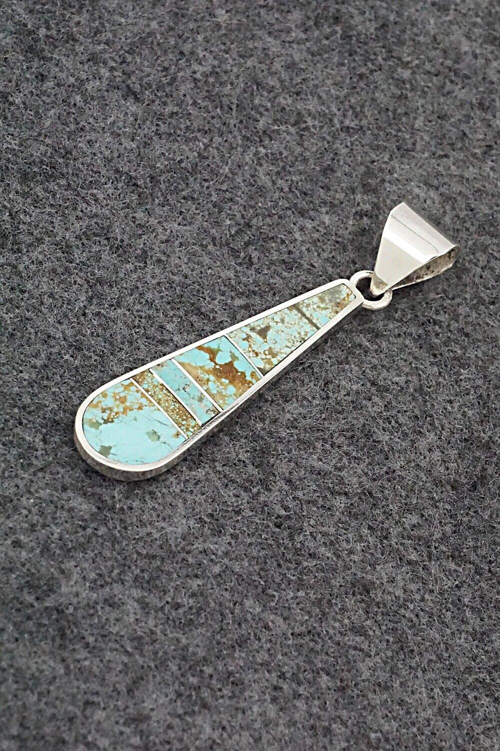 Turquoise & Sterling Silver Pendant - Harold Smith