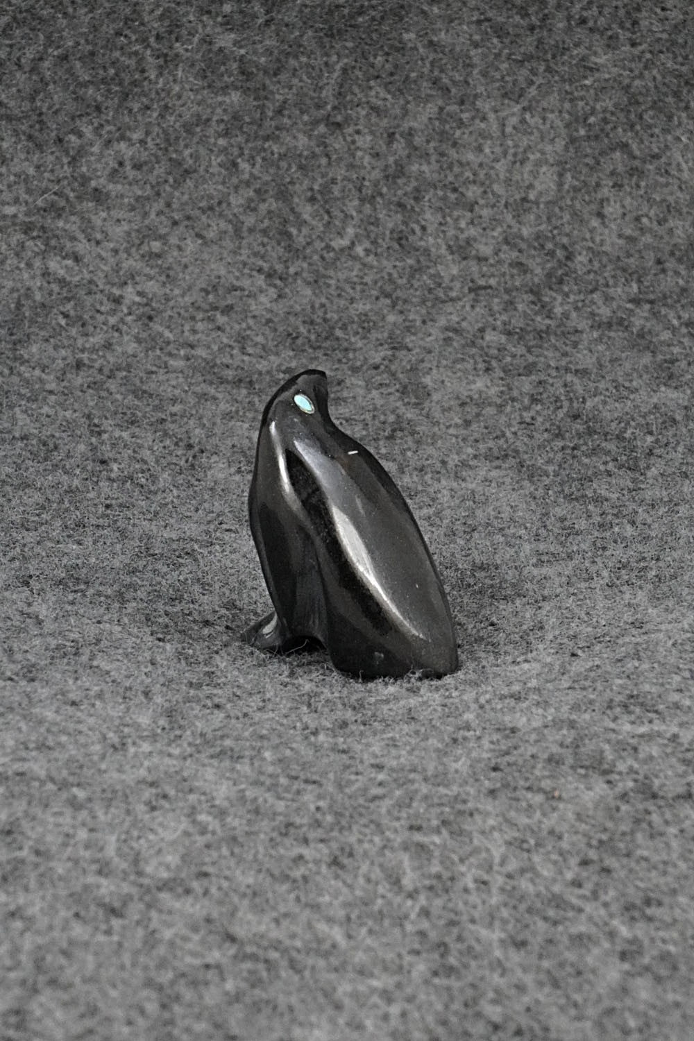 Penguin Zuni Fetish Carving - Calvert Bowannie