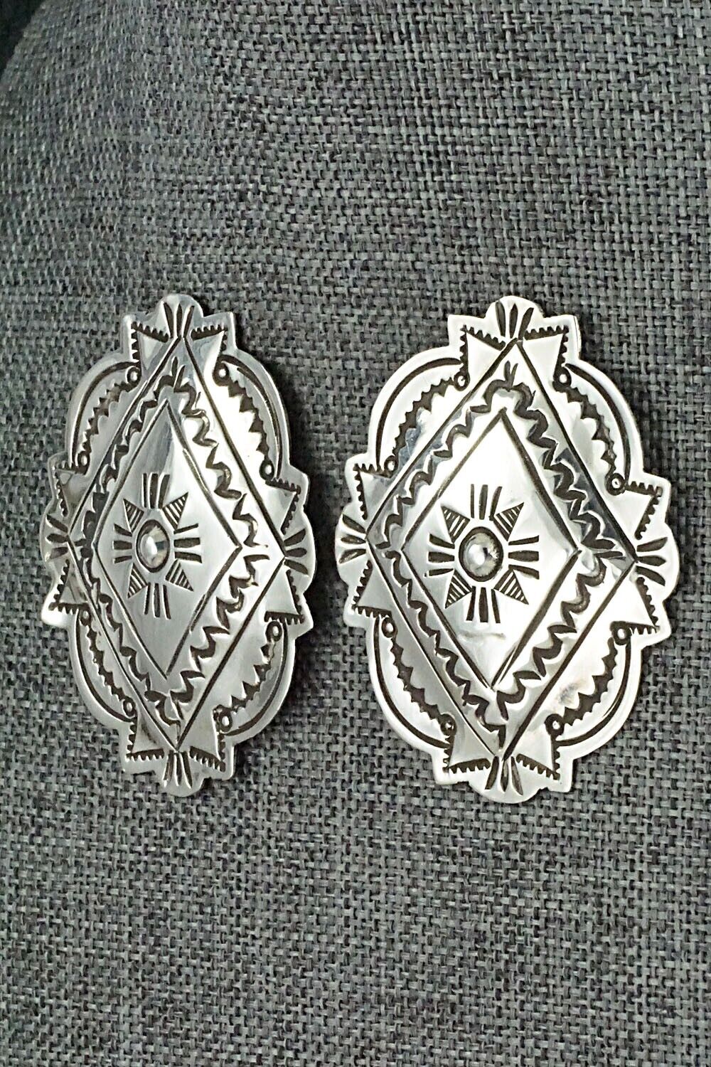 Sterling Silver Earrings - Genevieve Blackgoat