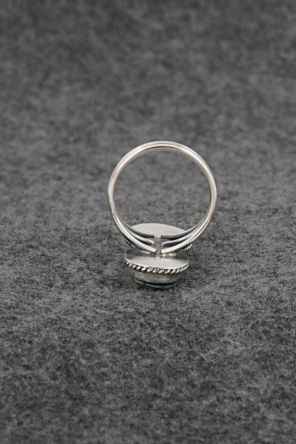 Turquoise & Sterling Silver Ring - Rena Begay - Size 8
