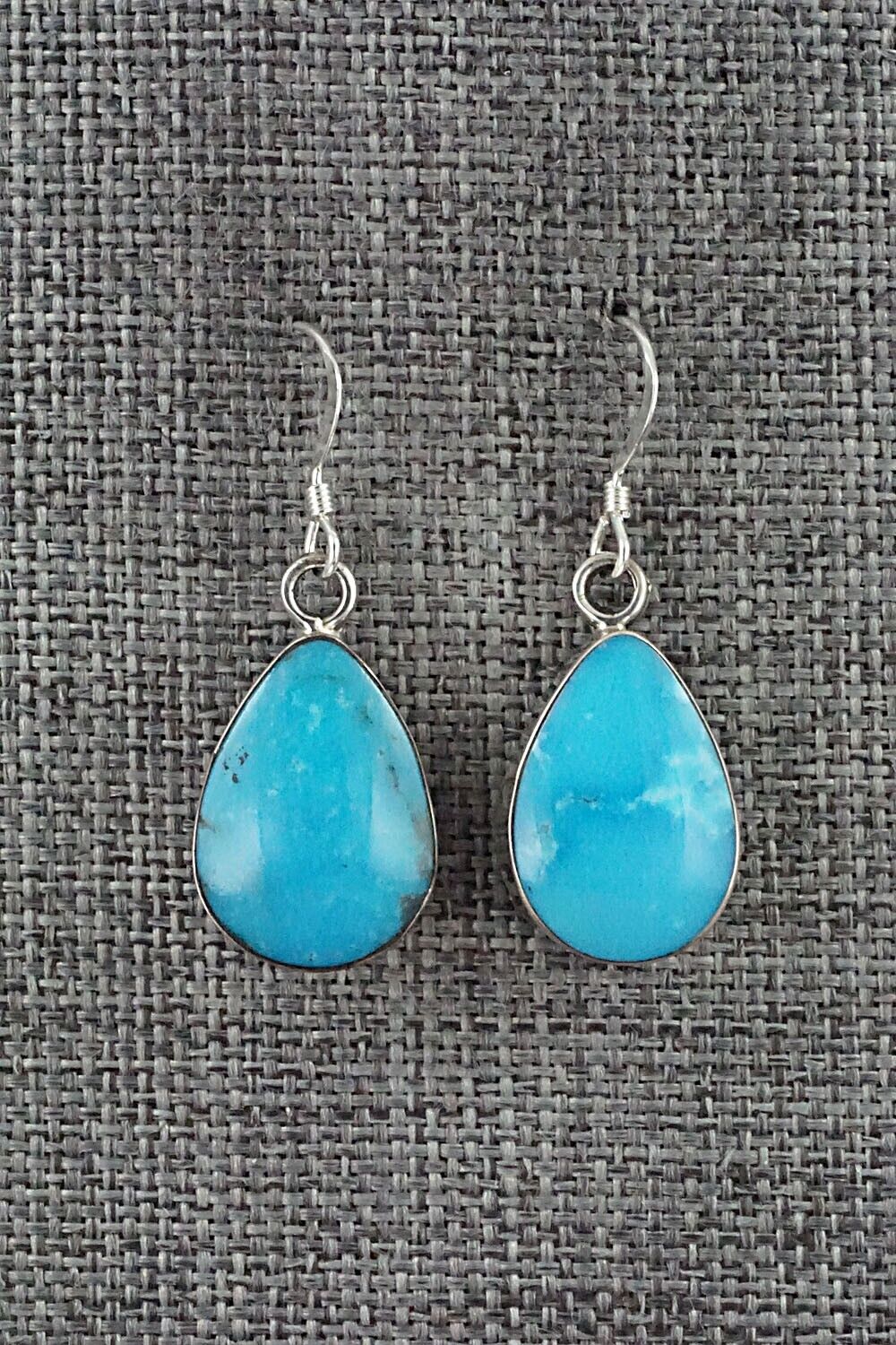 Turquoise & Sterling Silver Earrings - Sadie Jim