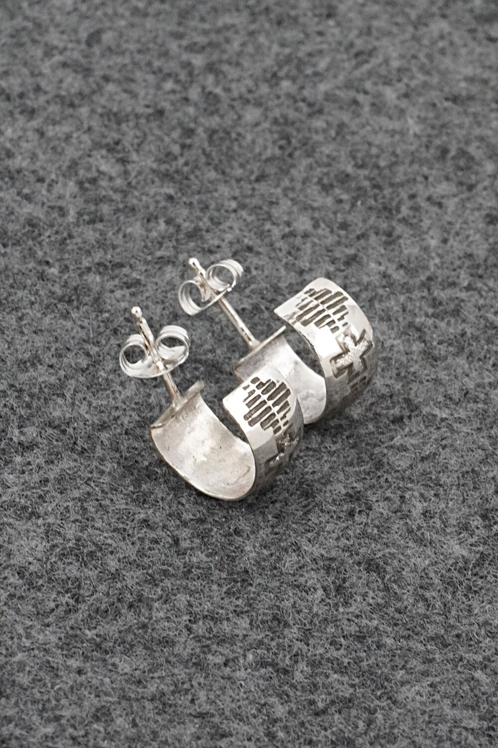 Sterling Silver Earrings - Delbert Shirley