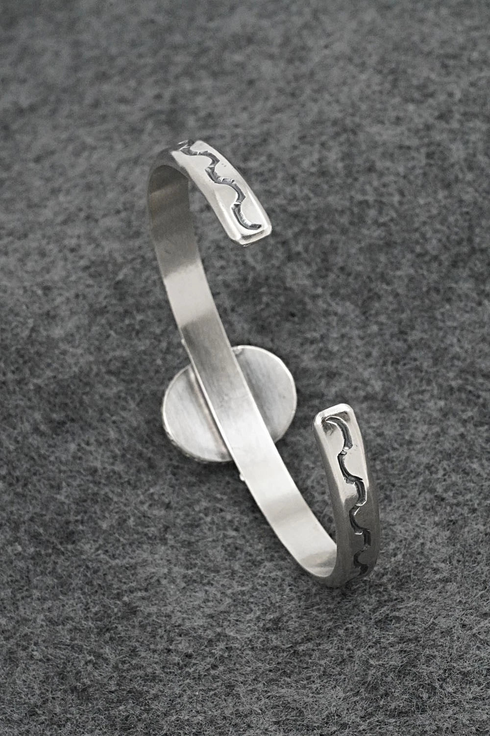 Turquoise & Sterling Silver Bracelet - Samuel Yellowhair