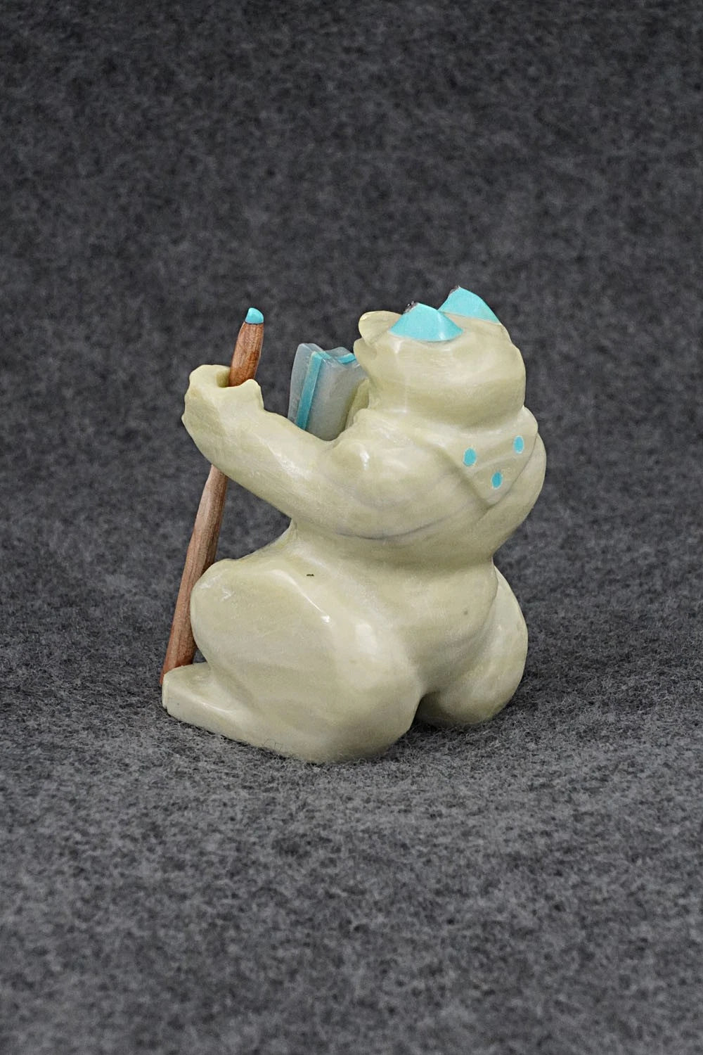 Frog Zuni Fetish Carving - Freddie Leekya