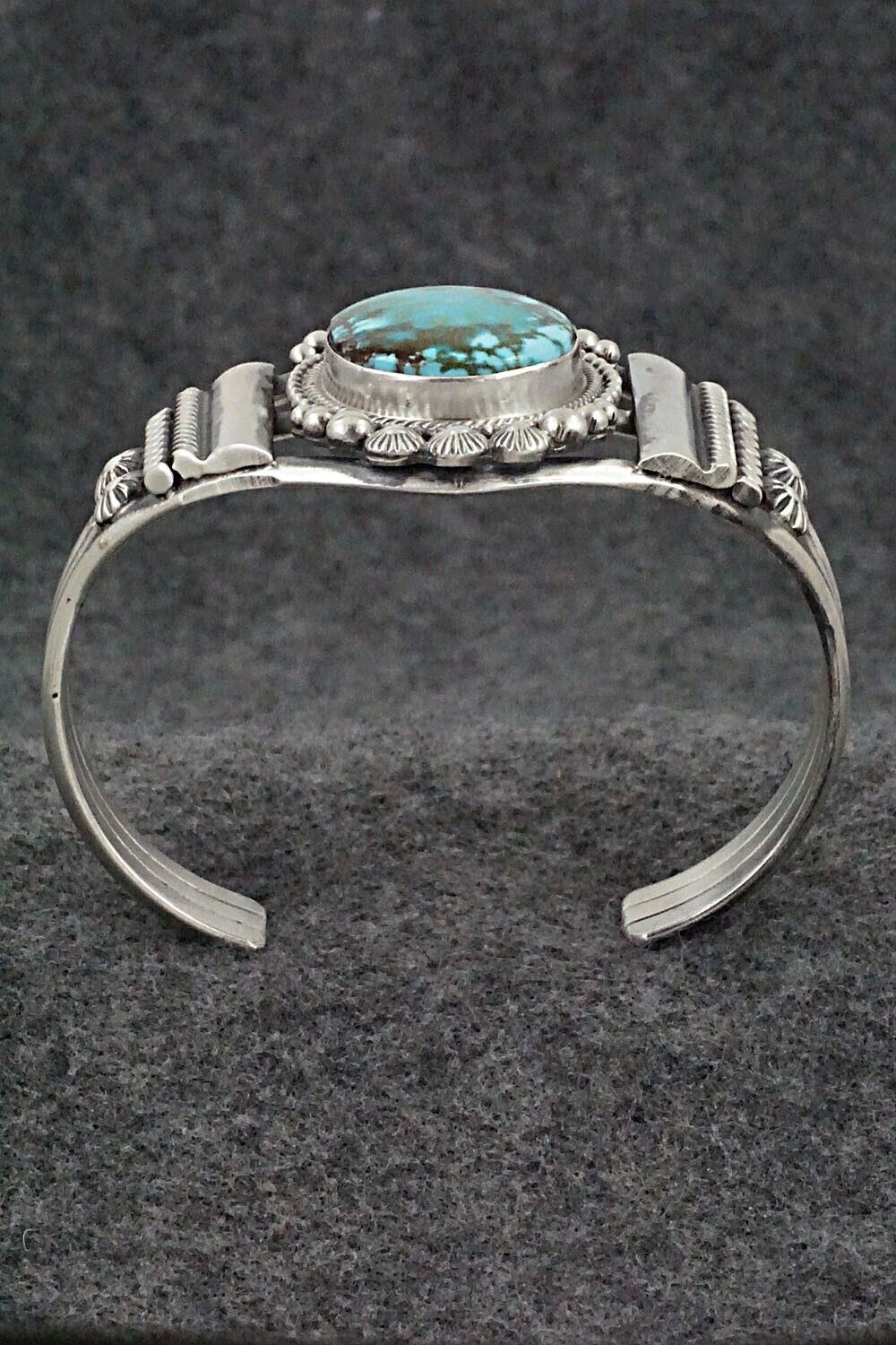 Turquoise & Sterling Silver Bracelet - Tom Lewis