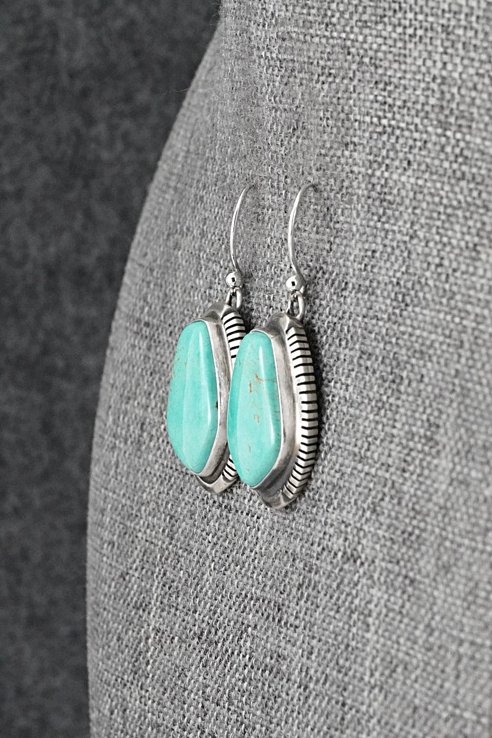 Turquoise & Sterling Silver Earrings - Thomas Francisco