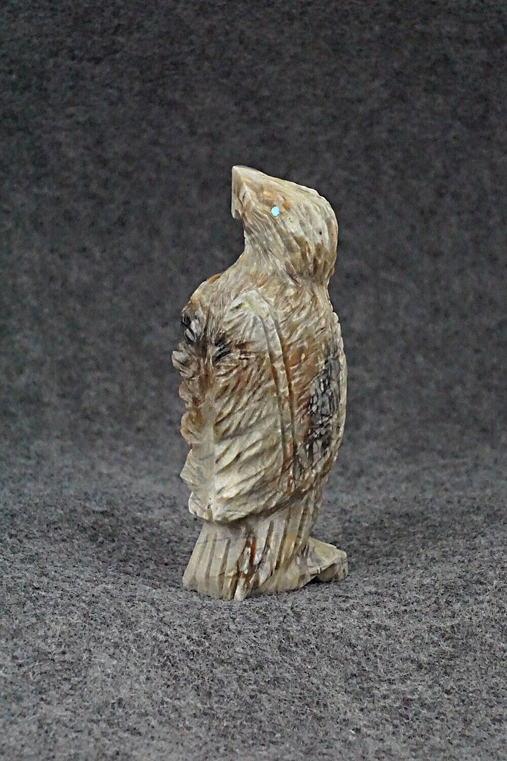 Eagle Zuni Fetish Carving - Tony Mackel