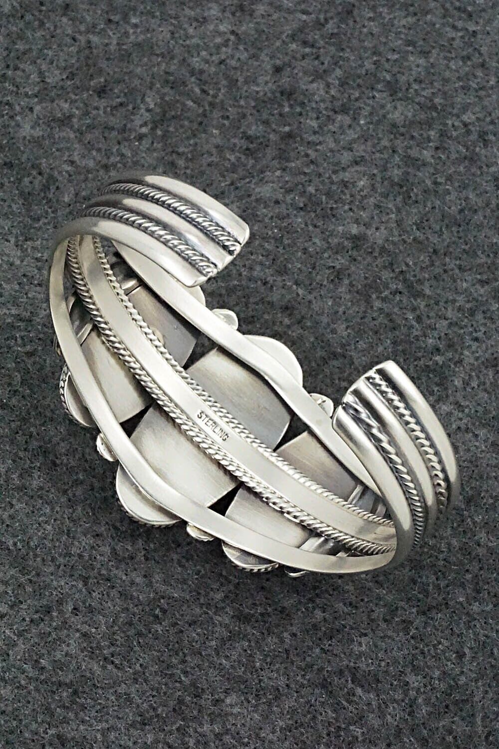 Variscite & Sterling Silver Bracelet - Derrick Gordon