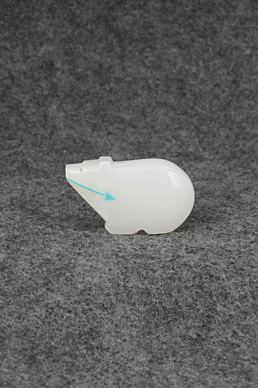 Bear Zuni Fetish Carving - Clayton Panteah