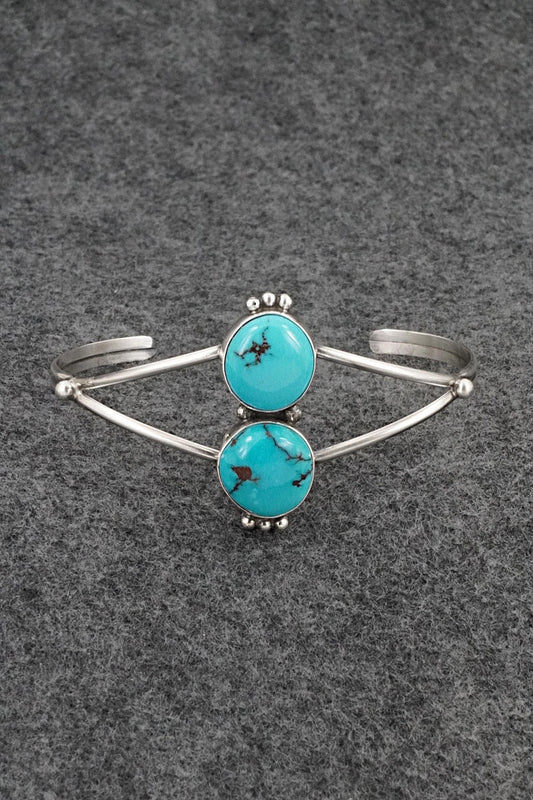 Turquoise & Sterling Silver Bracelet - Rena Begay
