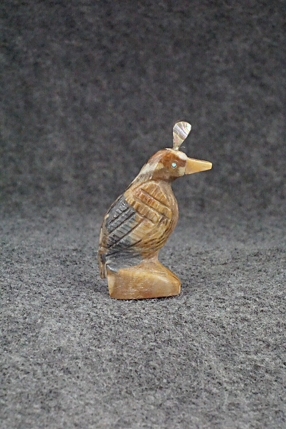 Quail Zuni Fetish Carving - Darrin Boone