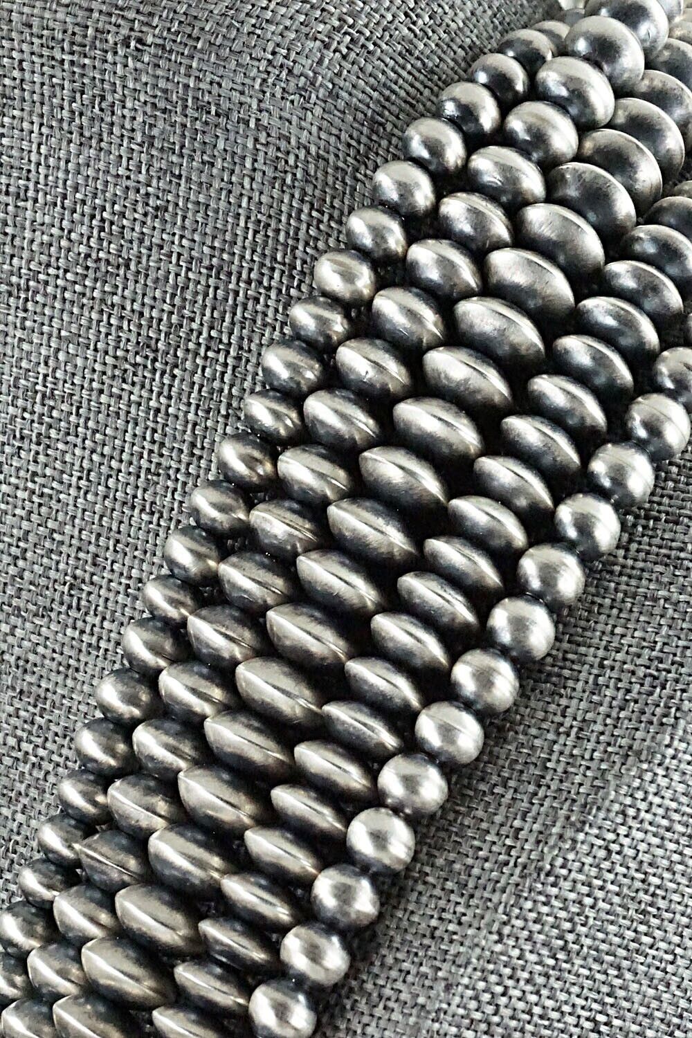 Sterling Silver Navajo Pearl Necklace - Jan Mariano