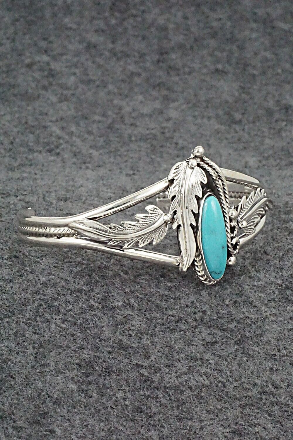 Turquoise & Sterling Silver Bracelet - Andrew Vandever