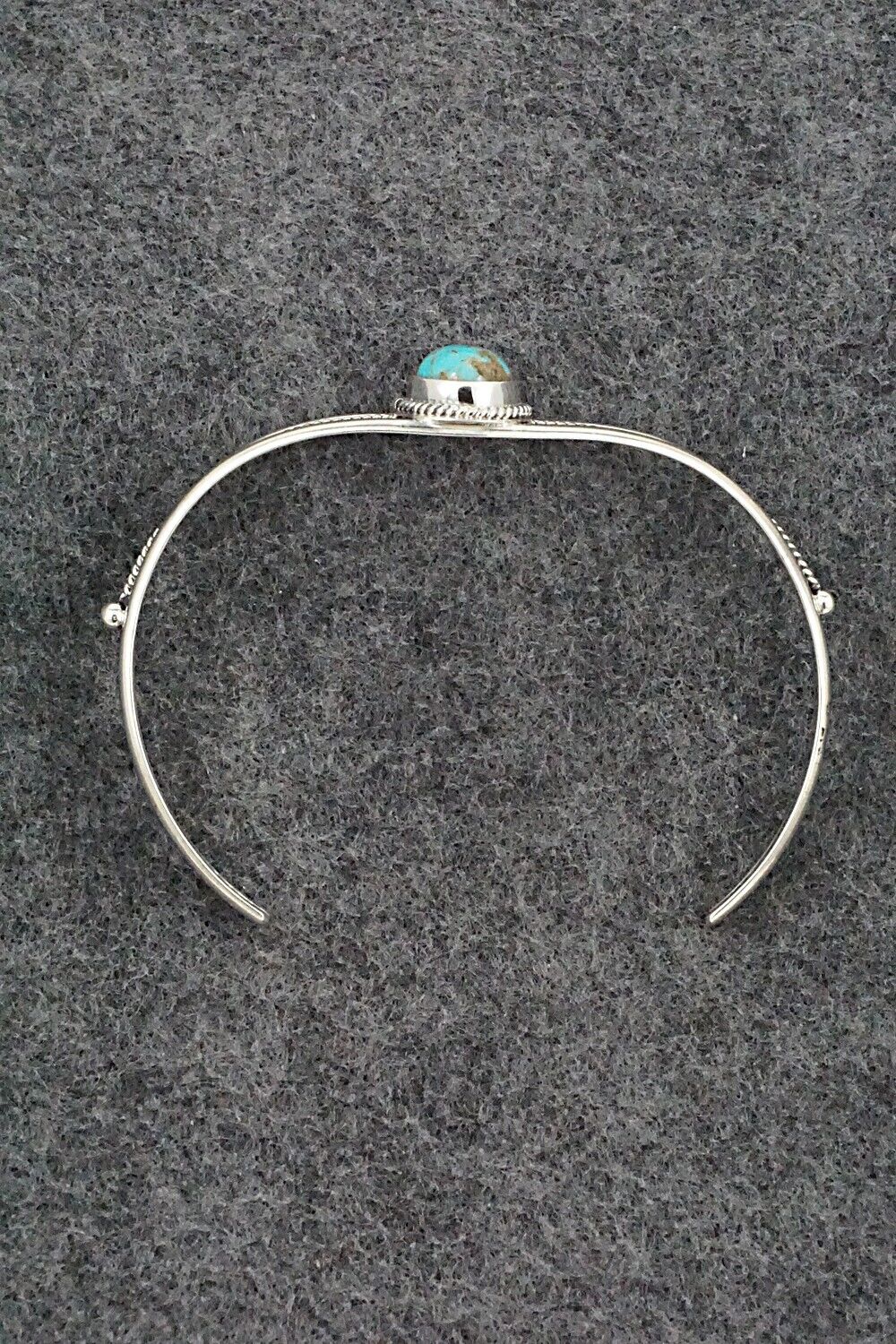 Turquoise and Sterling Silver Bracelet - Alice Rose Saunders