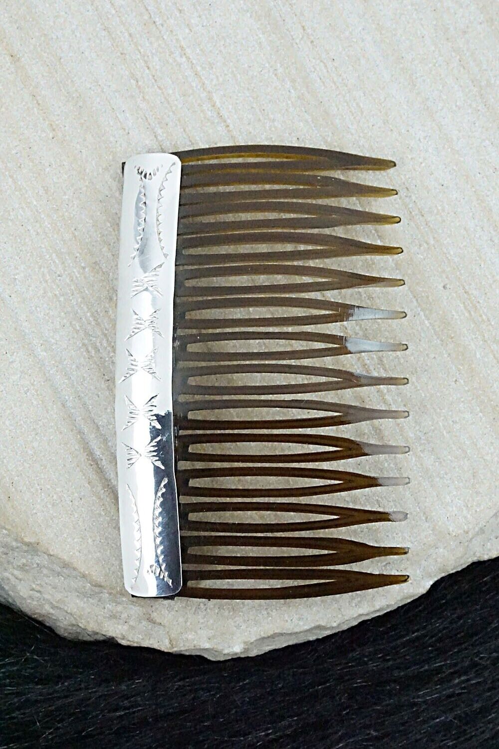 Sterling Silver Hair Combs - Randall Dalgai