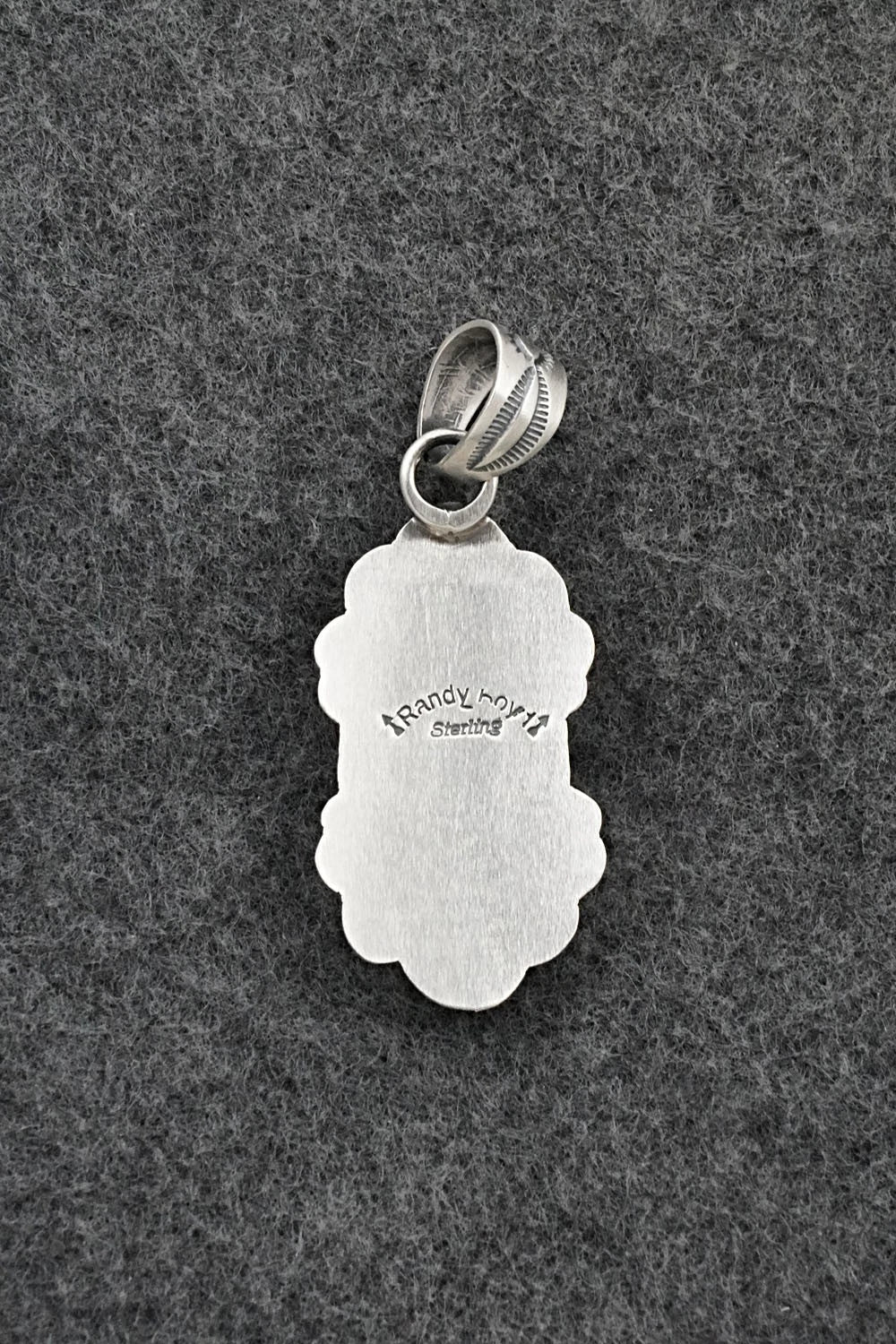 Turquoise & Sterling Silver Pendant - Randy Boyd