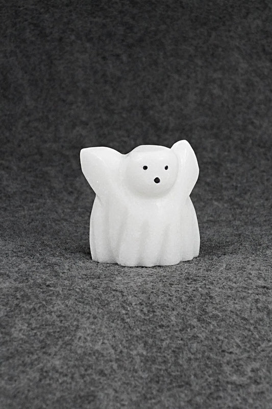 Ghost Zuni Fetish Carving - Benina Kallestewa
