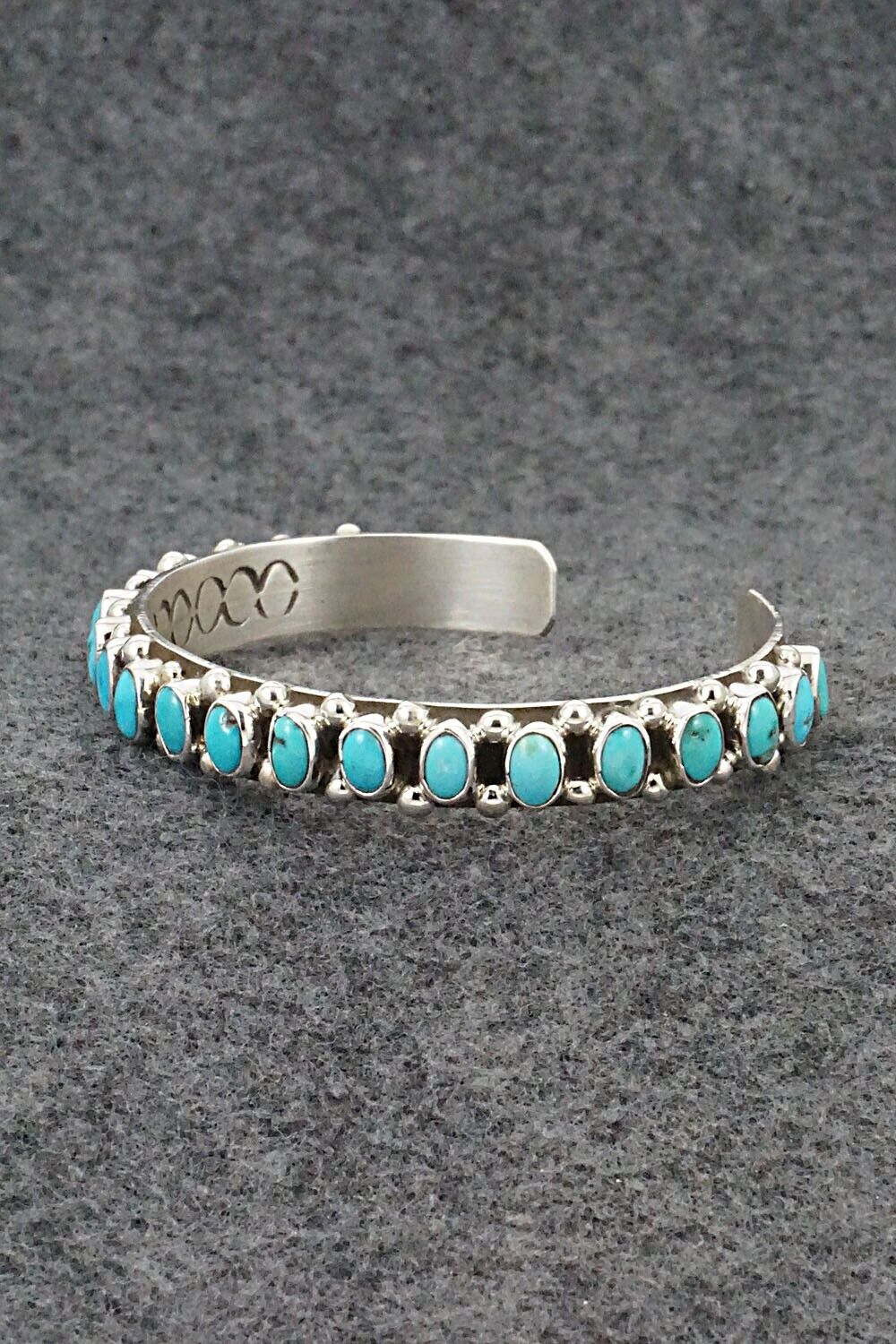 Turquoise & Sterling Silver Bracelet - Darlene Begay
