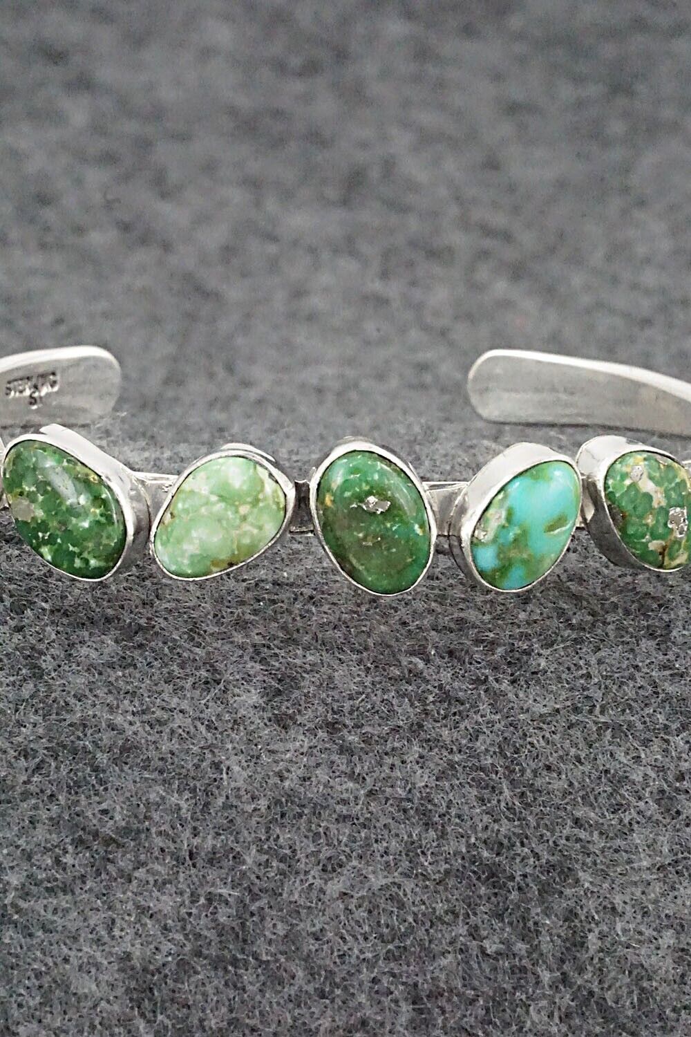 Turquoise & Sterling Silver Bracelet - Samuel Yellowhair