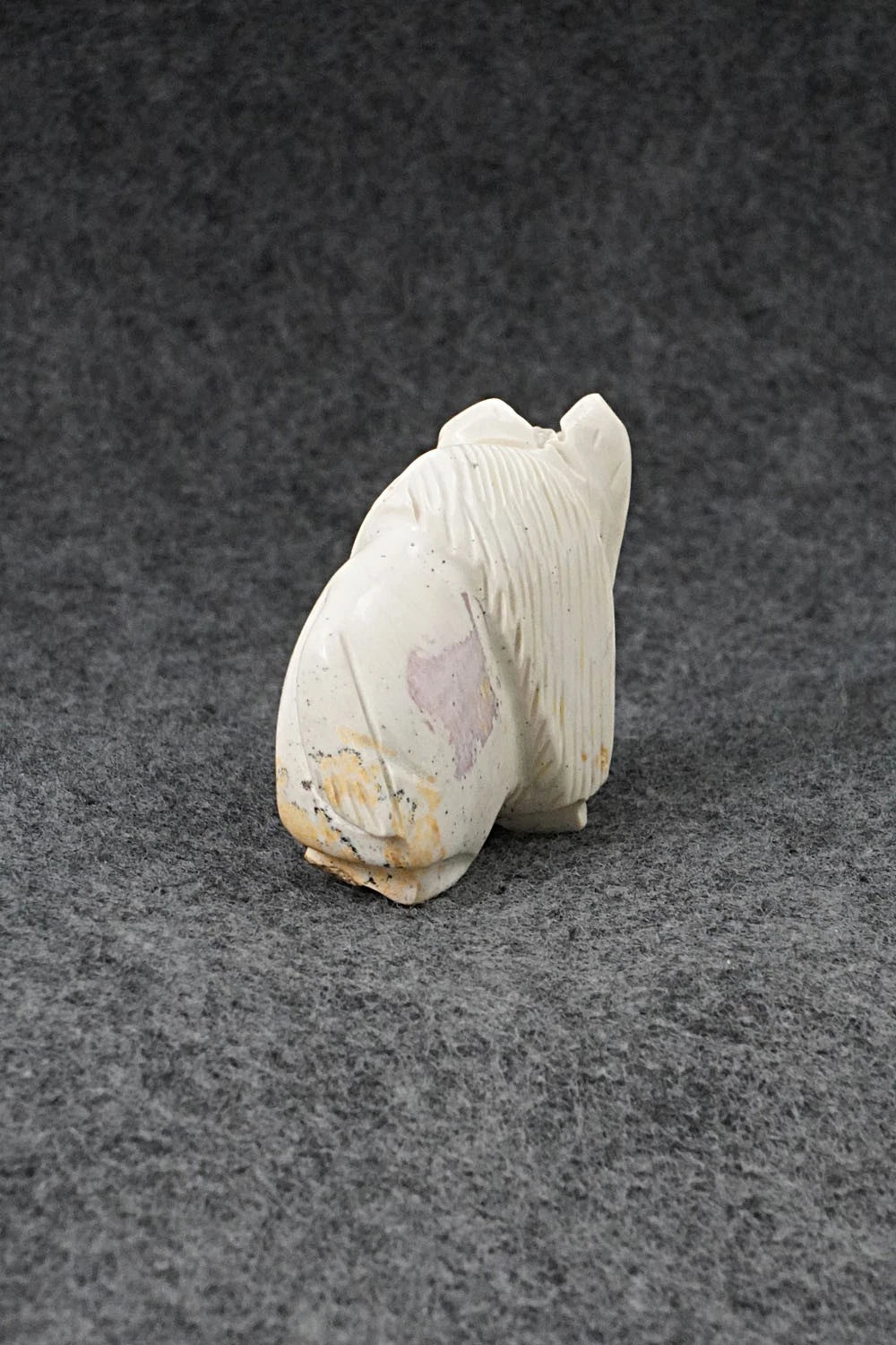 Buffalo Zuni Fetish Carving - Gilbert Lonjose