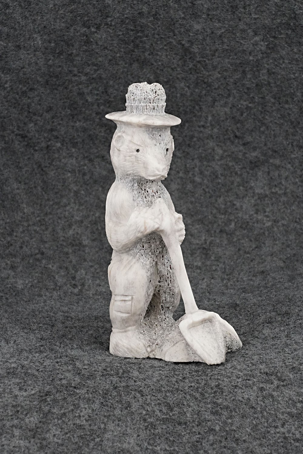 Smokey Bear Zuni Fetish Carving - Chris Peina