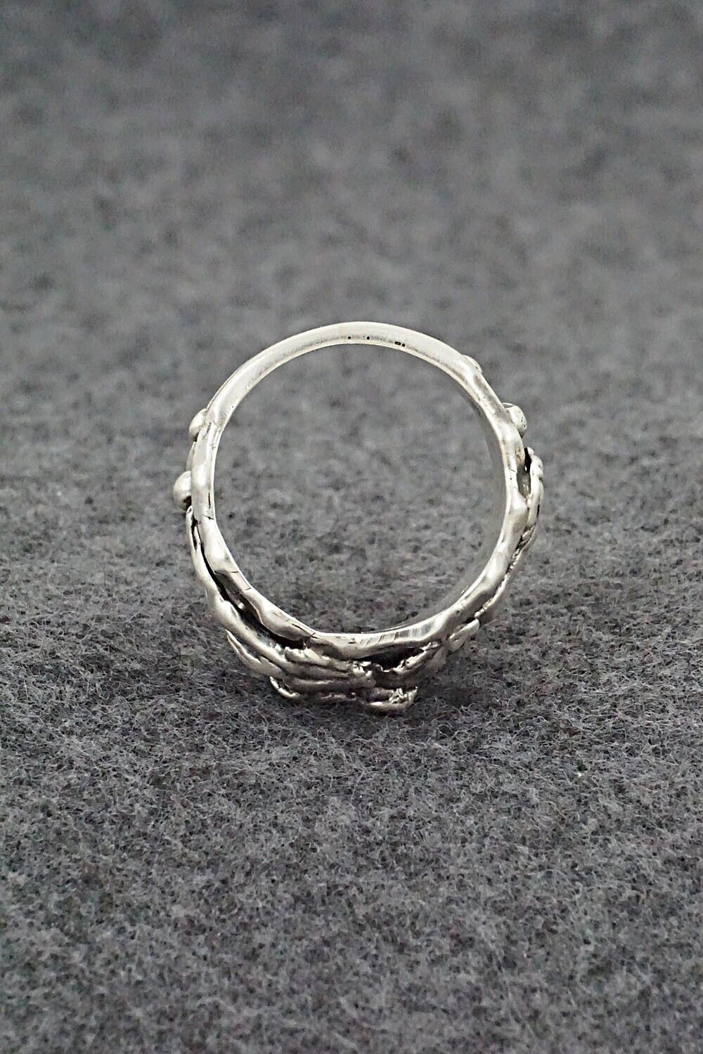 Sterling Silver Ring - Genevieve Francisco - Size 9.75