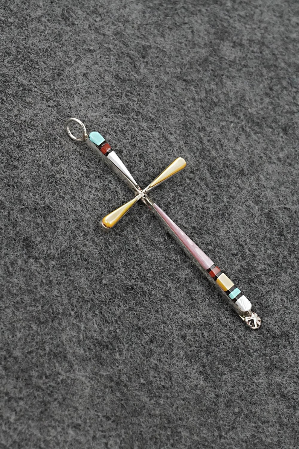 Multi-Stone & Sterling Silver Pendant - Sylvester Noche