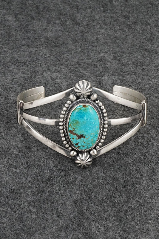 Turquoise & Sterling Silver Bracelet - Darrin Livingston
